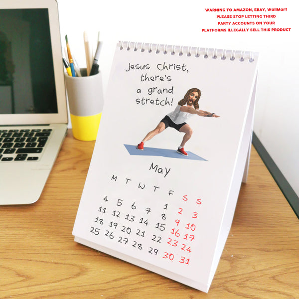 Jesus Christ WHAT A YEAR Calendar 2026 ©