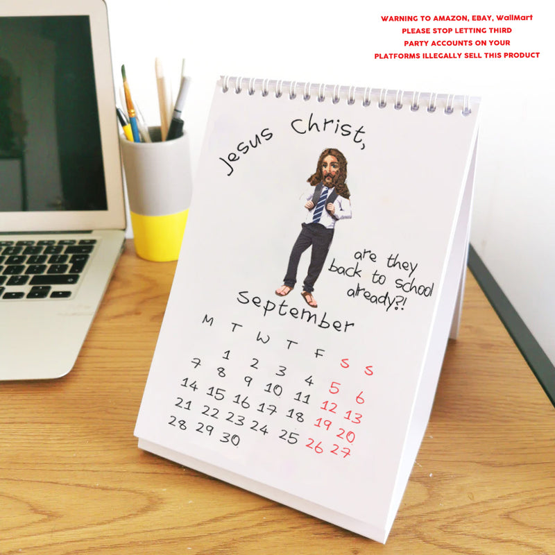 Jesus Christ WHAT A YEAR Calendar 2026 ©