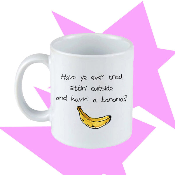 Irish Therapist Banana Mug