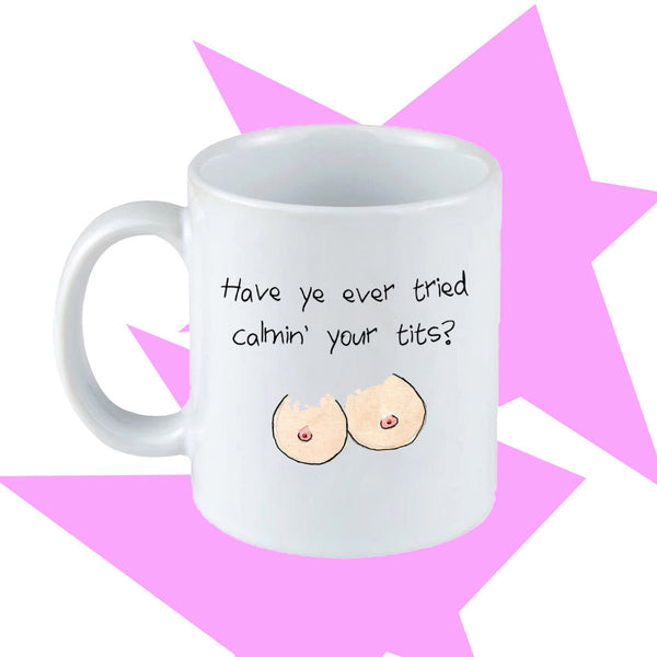 Irish Therapist Calm Tits Mug