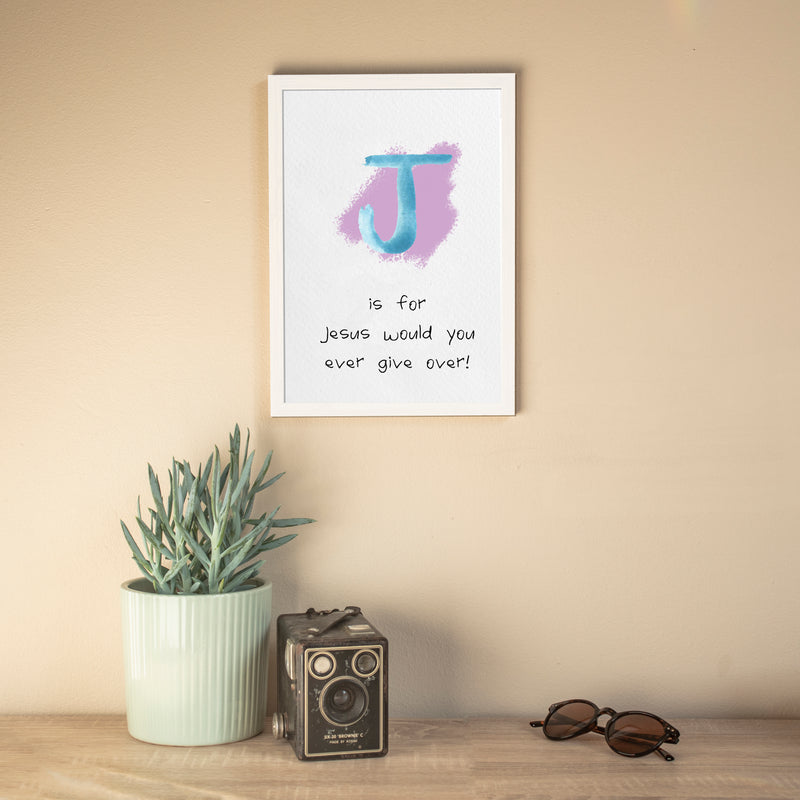 Alphabet Print | J is For