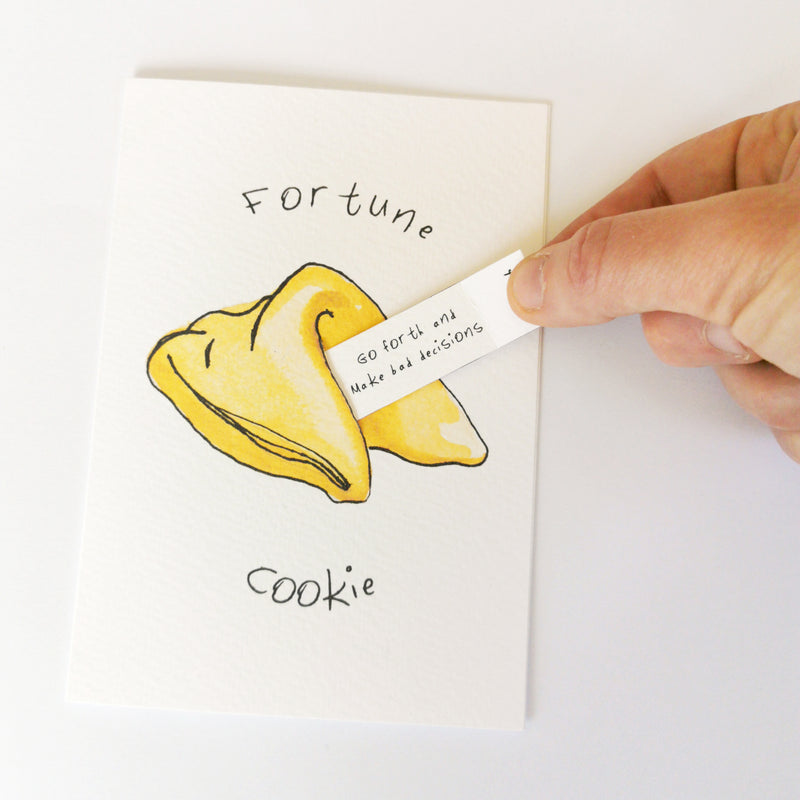 Fortune Cookie Greeting Card