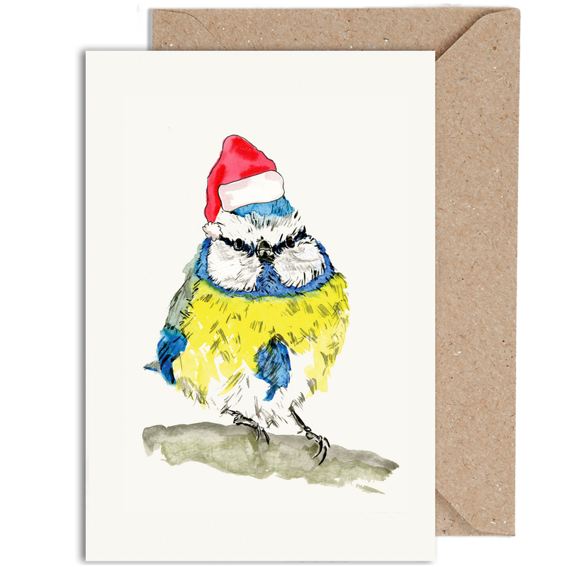 Goldfinch Christmas Card