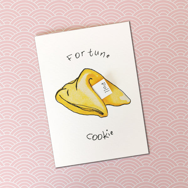 Fortune Cookie Greeting Card