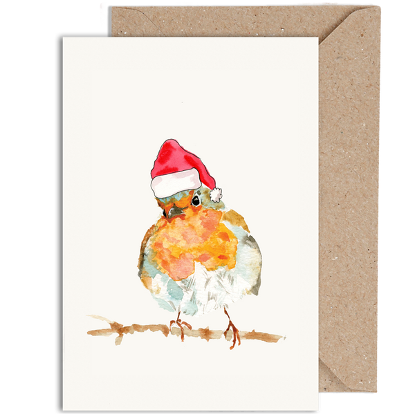 Robin Christmas Card