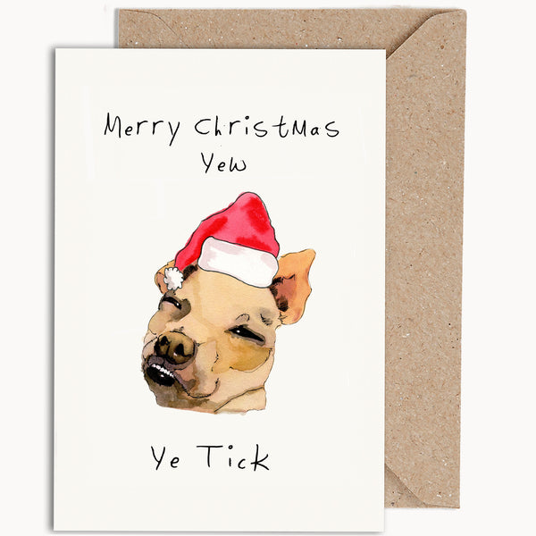 Ye Tick Christmas Card